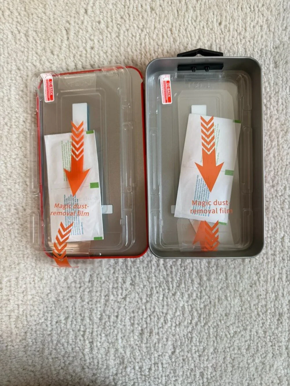Airbuds 2 Screen Pack Protectors tempered glass for the iPhone 16 Pro Max